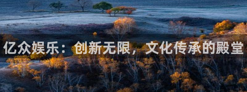 蓝图娱乐：亿众娱乐：创新无限，文化传承的殿堂