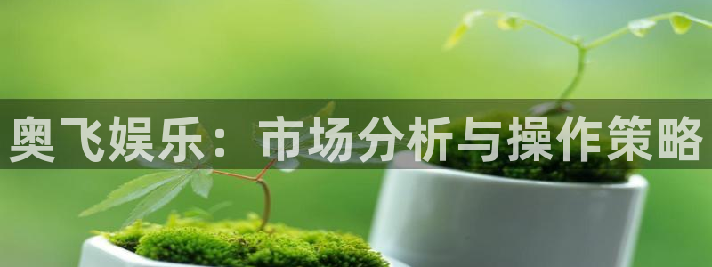 蓝图娱乐：奥飞娱乐：市场分析与操作策略